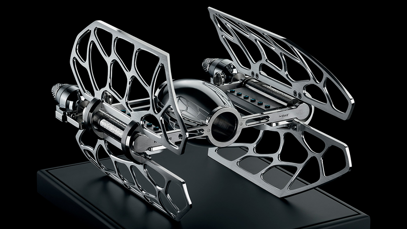 Illustration for article titled Listen To an $18,000 TIE Fighter Music Box Play the Star Wars Theme